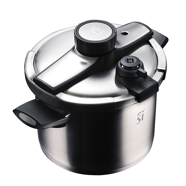 OLLA A PRESION 22CM 6L ACER. INOX IND CAPRI MATT SG